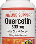 Natural Factors Quercetin with Zinc Copper 500 mg 60 Vegetarian Capsules