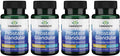 Swanson Raw Prostate Glandular 150 Milligrams 60 Capsules (4 Pack)