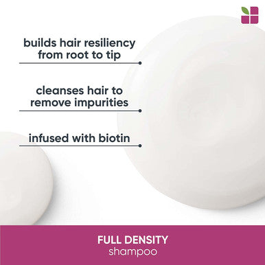 BIOLAGE Full Density Thickening Shampoo For Fuller and Thicker Hair With Biotin For Thin and Fine Hair Paraben and Silicone Free Vegan