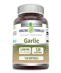 Amazing Formulas Garlic Supplement | 5000 Mg Per Serving | 120 Softgels | Non-Gmo | Gluten Free | Made In Usa