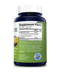 NusaPure Fenugreek Capsules | 5000mg | 200 Veggie Caps | Non-GMO & Extract