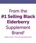 Nature's Way Sambucus Elderberry with Vitamin C Lozenges, Immune Support*, 30 Count