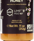 Comvita Manuka Honey UMF 5+ (MGO 83+) - Raw Manuka Honey New Zealand, Pure & Unpasteurized, Superfood for Immune Health, Use in Tea, Wild, Monofloral, Non-GMO - 500g (17.6 oz)
