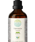 Nervosix B120 Alcohol-Free Extract Tincture, Liquid Drops: Passionflower Herb, Siberian Ginseng Root, Holy Basil Herb, Reishi Mushroom, Rhodiola Root, Schisandra Berry, Gotu Kola Herb. 4 Fl Oz