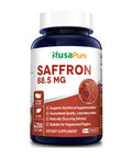NusaPure Saffron Extract 88.5mg 200 Veggie Caps (Vegetarian, Non-GMO & )