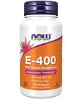 Now Foods E-400 IU D Alpha Tocopherol-100 Softgels