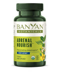 Banyan Botanicals Adrenal Nourish Organic Adaptogen Supplement - Adrenal Support For Natural Energy With Organic Ashwagandha, Gokshura & Guduchi* 90 Tablets Non-Gmo, Sustainably Sourced, Vegan