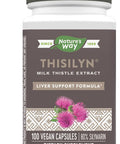 Nature'S Way Thisilyn With Standardized Milk Thistle Extract, Liver Health Support*, 100 Vegan Capsules