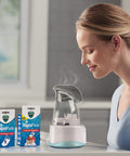 Vicks Personal Steam Inhaler, V1200, Face Steamer or Inhaler with Soft Face Mask for Targeted Steam Relief, Aids with Sinus Problems, Congestion, Cough, Use with Soothing Menthol Vicks VapoPads