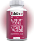Raspberry Ketones by Nutritionn - 600 mg Capsules - Premium, 100% Pure and Natural Health Supplement