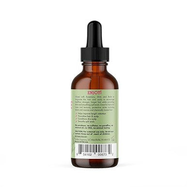 MIELLE Rosemary Mint Organics Infused with Biotin and Encourages Growth Hair Products for Stronger and Healthier Hair and Styling Bundle Set 3 PCS