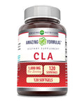 Amazing Formulas Cla 1000Mg 120 Softgels Supplements | Conjugated Linoleic Acid | Non-Gmo | Gluten Free