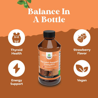 High Absorption Thyroid Support Supplement - Vegan Liquid Iodine Supplements For Thyroid Support For Women And Men With Myo-Inositol Selenium And Stinging Nettle For Enhanced Energy And Focus 2 Pack