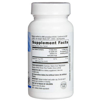Rite Aid Folic Acid Dietary Supplement 250 Tablets Prenatal