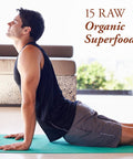 Garden of Life Fiber Supplement Raw Organic Fiber Powder 30 Servings 15 Organic Superfoods Probiotics Omega-3 Ala 4G Soluble Fiber 5G Insoluble Fiber For Regularity Psyllium Husk Free Fiber