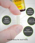 Vitamin D3 4000 Iu & Vitamin K2 100Ug Mk7 (K2Vital ) - Clinically Proven Ingredients Max Strength - 120Capsules Supports Normal Immune System Cholecalciferol & Menaquinone-7 Made In The Uk