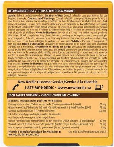 Nordic-Clear Brain 60 Coated Tabs