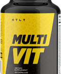 Multi Vit By Htlt Complete Multivitamin For Men And Women Daily Energy And Immunity Supplement With Minerals And Antioxidants For Muscle Recovery, (90 Capsules)