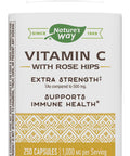 Nature'S Way Vitamin C With Rose Hips; 1000 Mg Vitamin C Per Serving; 250 Capsules