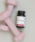 Microbiome Labs MyoMax - 100% Soy-Free Vitamin K2 (MK-7) Supplement - VIT K2 with Calcium Pyruvate to Support ATP Production, Muscle & Cardiovascular Health - Helps Extend Peak Fitness (30 Capsules)