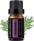 GREENSLEEVES Rosemary Essential Oil, 100% Pure Aromatherapy Oils for Diffuser, Humidifier, Massage - 10ml (Rosemary)