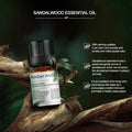 Sandalwood Essential Oil, 100% Pure Natural Aromatherapy Sandalwood Oil for Diffuser (10ML)