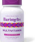 Barimelts Multivitamin - 60 Fast-Dissolving Tablets (1-Month Supply) - Sugar-Bariatric Multivitamin For Women, Natural Fruit Flavor
