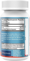 Proferrin Forte-12mg of high Absorbing Heme Iron Polypeptide. Easy on The Gut. 90 Tablets. 1mg of Folic Acid to aid in red Blood Cell Production. Not affected by Coffee, Calcium, or PPI's.