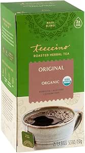 Herbal Cup Ayurveda Turmeric Tea, Organic Cinnamon Moringa, No Caffeine Herbal Supplement (16 Count, Pack of 3)