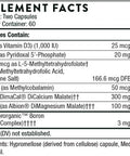 Thorne Advanced Bone Support - (Formerly Oscap) - Bone Health Supplement With Calcium And Vitamin D - 120 Capsules