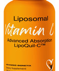 Advanced Bionetix Liposomal Vitamin C Supplement LipoQuilCa" Enhanced Absorption Technology 120 Capsules 1000mg High Dose Fat Soluble Vita C Immune Support Collagen Support