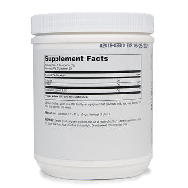Universal Nutrition Collagen Types I & III Protein Powder with Collagen Peptides, 300 G, 60Count