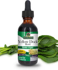 Nature'S Answer Alcohol- Yellow Dock Root 2000mg 1oz | Promotes Liver Function | Natural Body Detox | Bloating Relief | Gluten- Non-GMO Vegan | Single Count