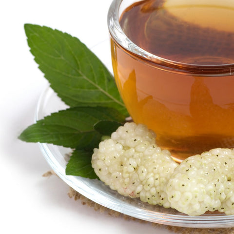 White Mulberry Tea - USDA Organic Morus Alba - Herbal Loose Leaf Tea - Caffeine-Free - 3.5 Ounce