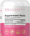 Carlyle Myo-Inositol 2600mg | 180 Capsules | Extra Strength Supplement | Non-GMO Gluten