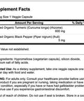 Swanson Premium- Turmeric '&' Black Pepper - Antioxidant Digestion '&' Joint Support - 90 Veg Caps