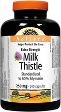 Holista Milk Thistle 250mg 240 Capsules