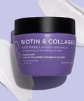 Luseta Biotin Collagen Hair Mask for Dry Damaged Hair 16.9 Oz Strengthening Thickening Treatment for Hair Growth Deep Conditioning Hair Treatment