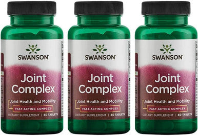 Swanson Fast-Acting Joint Complex 60 Tabs (3 Pack)