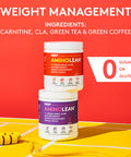 RSP Vegan AminoLean - All-in-One Natural Pre Workout, Amino Energy, Weight Management - Vegan BCAAs, Preworkout for Men & Women, Acai, 25 Serv