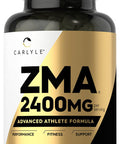 Zma Supplement For Men & Women 2400Mg | 90 Count | Non-Gmo, Gluten Free Formula | By Carlyle