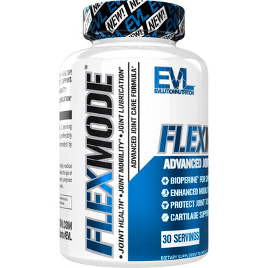 Evlution High Absorption Joint Support Supplement Nutrition FLEXMODE Joint Supplement with Advanced Joint Vitamins Including Glucosamine Chondroitin MSM Boswellia and Hyaluronic - 30 Servings