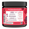Llama Naturals Kids Multivitamin Gummies Vegan Organic with Vitamin D C & K Toddler Real Fruit Gummy Vitamins Chewable Supplement Whole Food Multivitamin No Added Sugar Cane Cherry 90 Ct