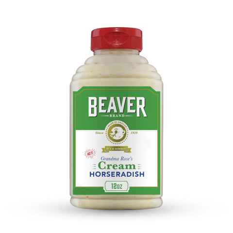 Beaver Brand Cocktail Sauce with Fresh-Grated Horseradish, 13oz, Zesty Seafood & Shrimp Cocktail Sauce