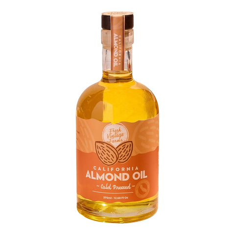 Fresh Vintage Farms 100% Undiluted Cold Pressed Walnut Oil | Wholesome & Nutritious Healthy Cooking Oil for Cooking, Baking, Grilling, Dipping, & Salads | Walnut Oil - 12.68 Fl Oz, Pack of 1