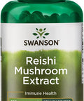 Swanson Reishi Mushroom Extract 500 Milligrams 90 Capsules