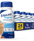 Ensure Original Butter Pecan Nutrition Shake | Meal Replacement Shake | 24 Pack & Original Vanilla Liquid Nutrition Shake With Fiber | Gluten Free Meal Replacement Shake | 24 Pack | Bottle