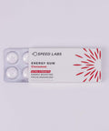 Speed Labs Cinnamon Extra Strength Caffeine Chewing Gum 50Mg Caffeine, Taurine, & B Vitamins Per Piece, 48 Pieces (6 Packs Of 8 Pieces) Sugar Free, Zero Calorie, No Aspartame, Gluten Free