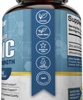NutriFlair Zinc Gluconate 50mg, 100 Tablets - High Potency Immune System Booster Supplement Pills, Immunity Defense, Powerful Antioxidant, Non-GMO, Compare with zinc picolinate, citrate, oxide
