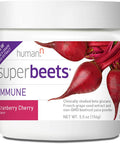 humanN SuperBeets Immune with Grape Seed Extract Strengthen Your Natural defenses and Maintain a Strong Immune System Wellmune Beta Glucans Vitamin C Cranberry Cherry Flavor 5.5Ounce